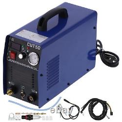 Machine de découpe de plaques métalliques épaisses à affichage numérique LCD et convertisseur Cutter Inverter DC TDM