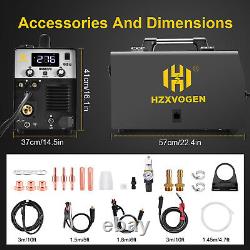 Machine de soudage MIG CUT TIG MMA 5en1 à gaz / sans gaz 220V 200A Plasma Cutter