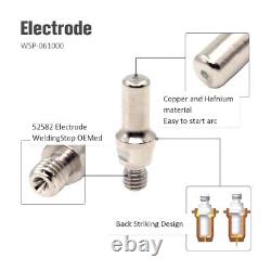 New Machine Torch Consumables Electrode Guide De Coupe De Plasma Électrodes
