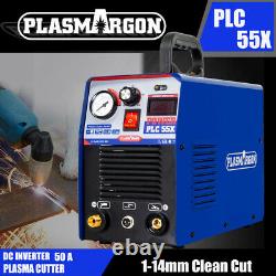 Plc55x 50a Air Plasma Cutter Machine Igbt DC Onduleur Hf Clean Cut 220v Nouveau Royaume-uni