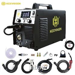 Soudeuse MIG CUT/TIG/MMA Gaz/Sans gaz Machine de soudage 5 en 1 avec coupeur plasma et torche TIG
