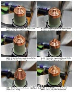 Torche de machine plasma CNC X45 / UPM 105 20' Compatible avec Primeweld Utilise des pièces Hypertherm